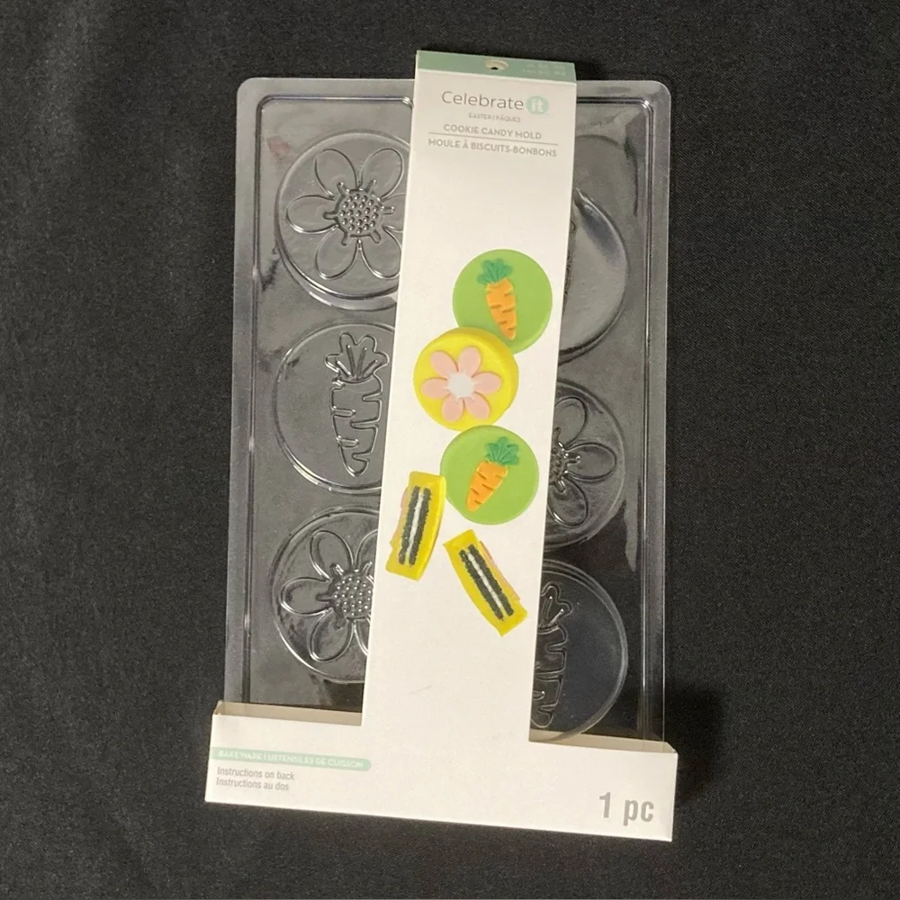 ⭐️ Celebrate It Spring Easter Plastic Cookie Candy Mold